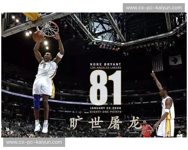 传奇之夜：科比81分，紫金王朝的永恒印记